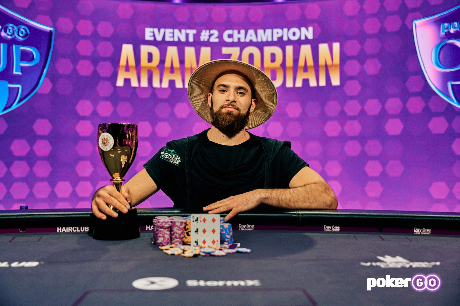 Aram Zobian Wins PokerGO Cup Event #2 for $207,500