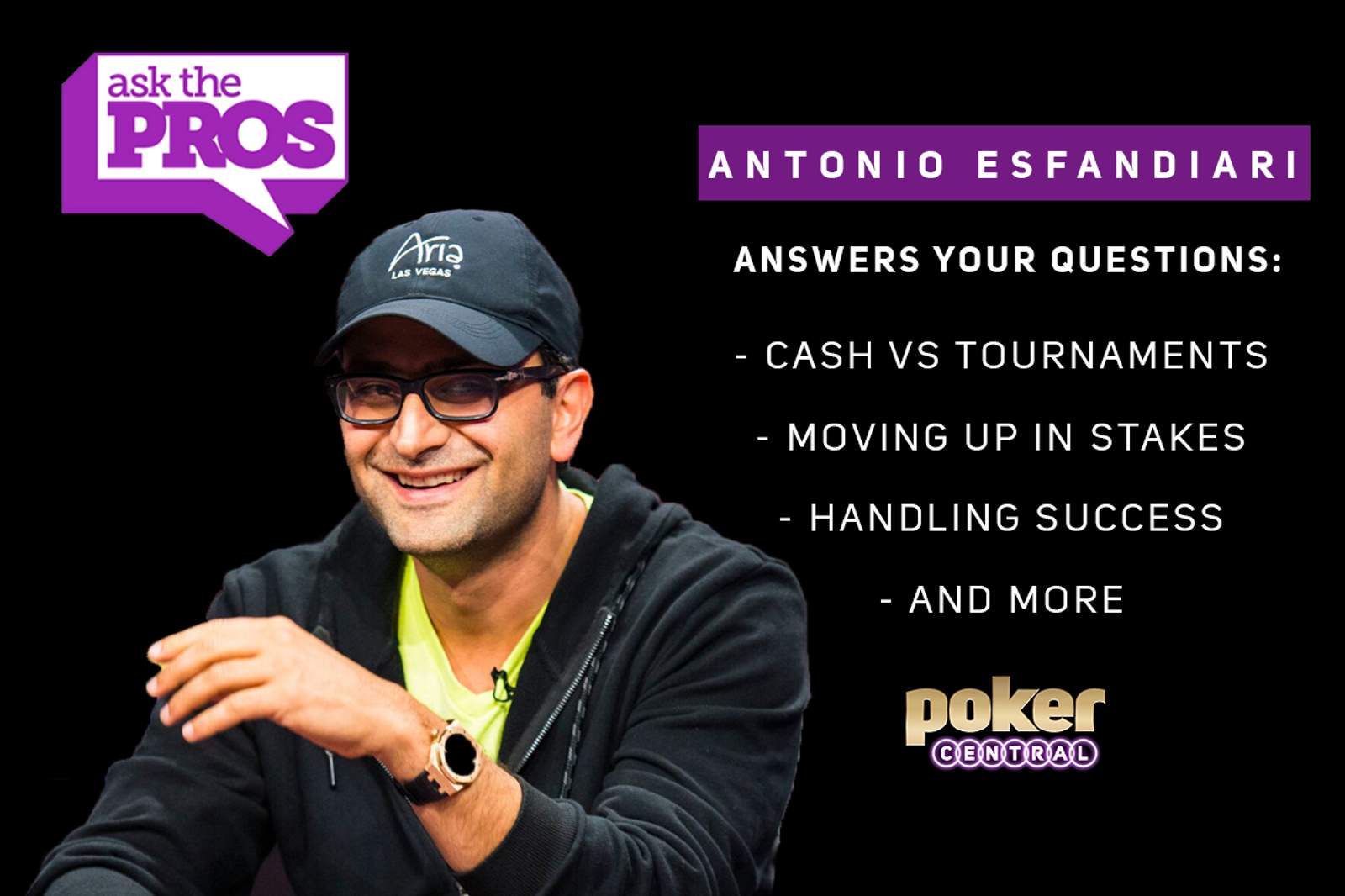You Asked, Antonio Esfandiari Answers!