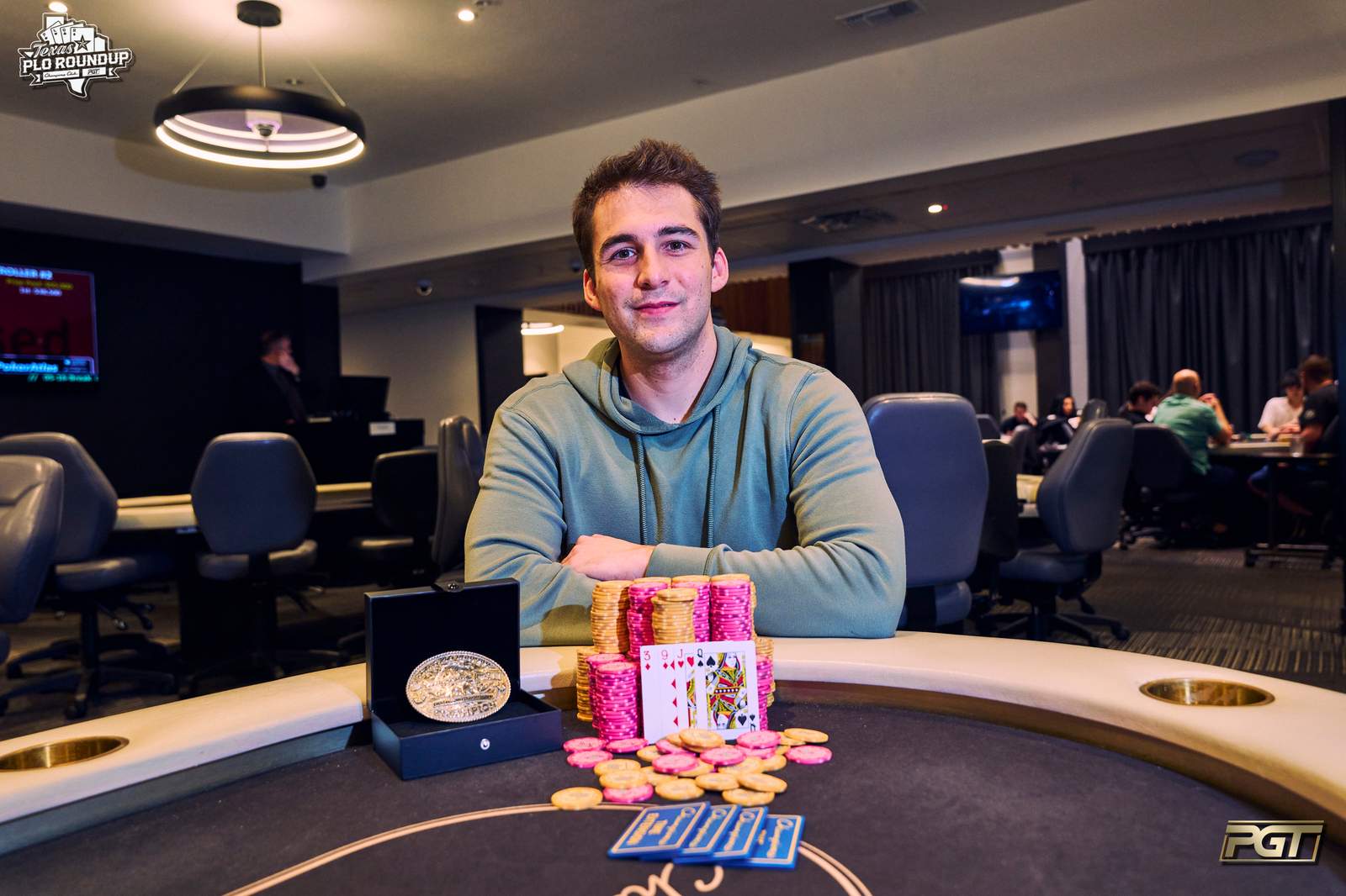 Brevin Andreadis Wins First PGT Title in $5,100 High Roller at Texas PLO Roundup