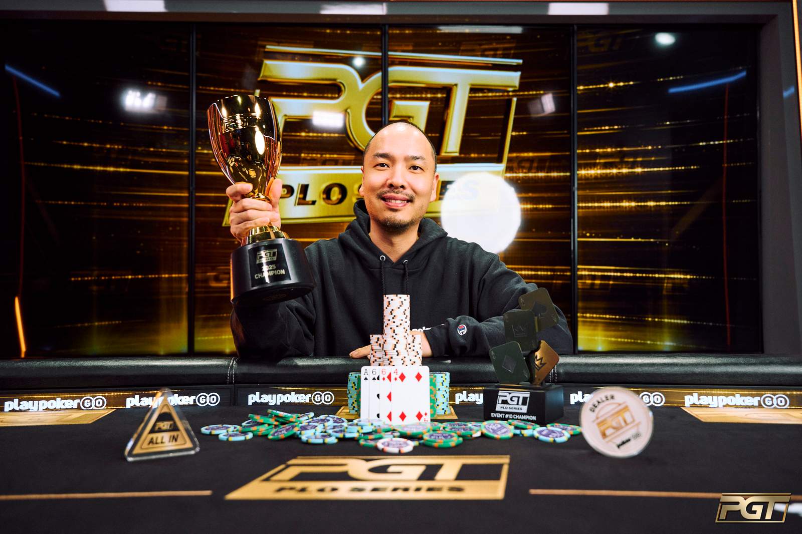Chino Rheem Crowned 2025 PGT PLO Series II Champion