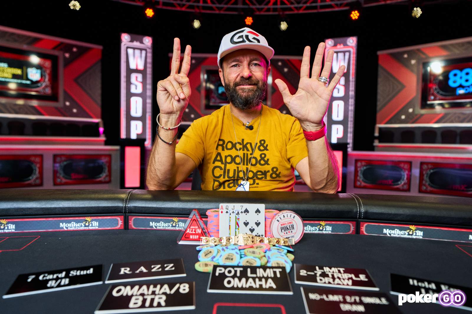 Daniel Negreanu Wins 7th WSOP Bracelet in $50K Poker Players Championship