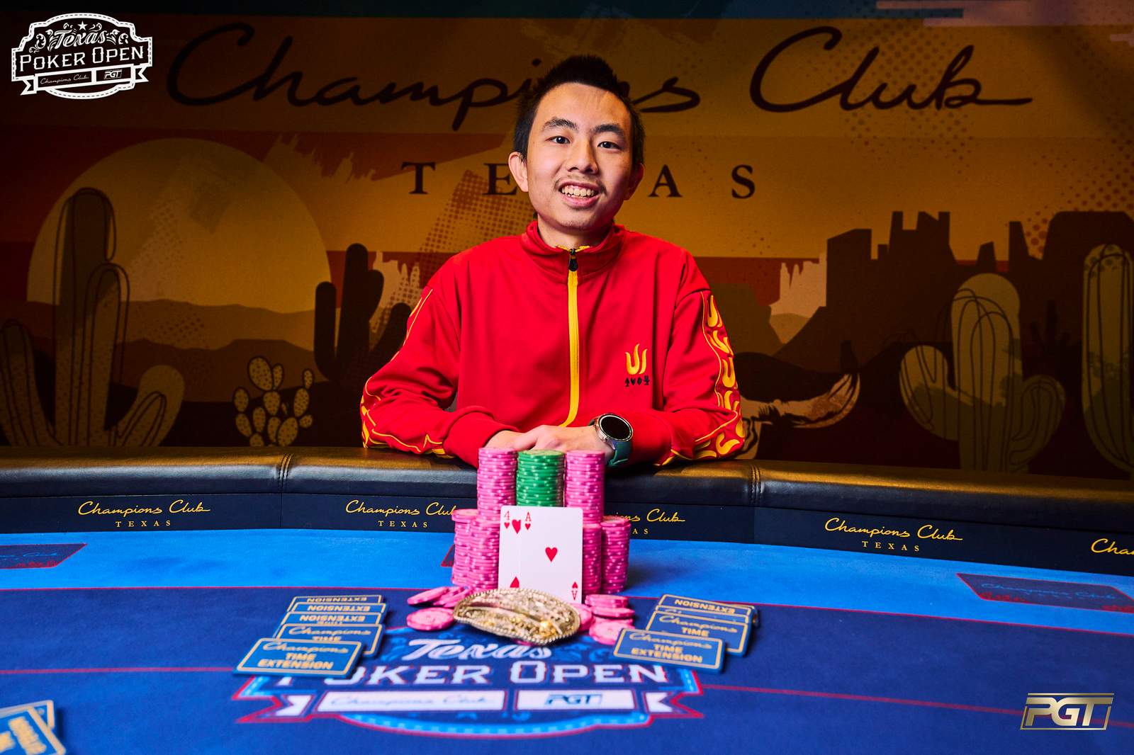 David Chen Wins 2nd PGT Title in Texas Poker Open $5k High Roller