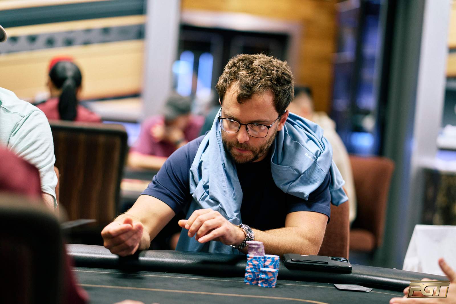 David Coleman Leads 19 Survivors After Day 1B of the Poker Masters $1,000,000 Showcase