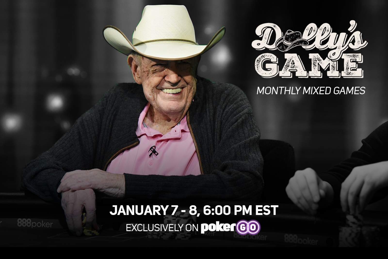 Doyle Brunson, "Viffer" Headline Dolly's Game Debut