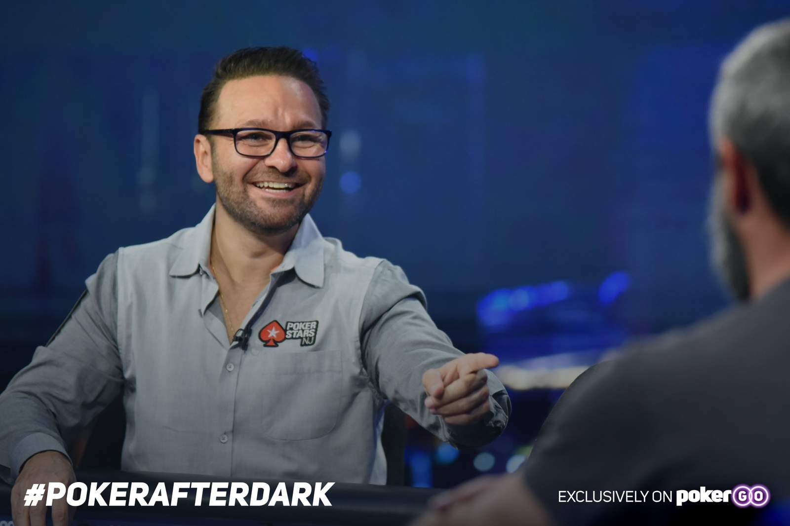 "Kid Poker" Drops Puck on "Power Play" Opener