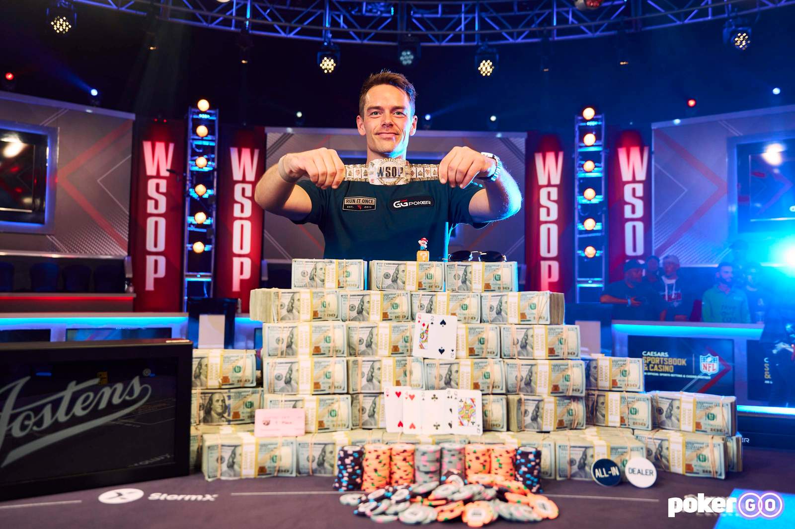 Espen Jorstad Wins 2022 WSOP Main Event for $10,000,000