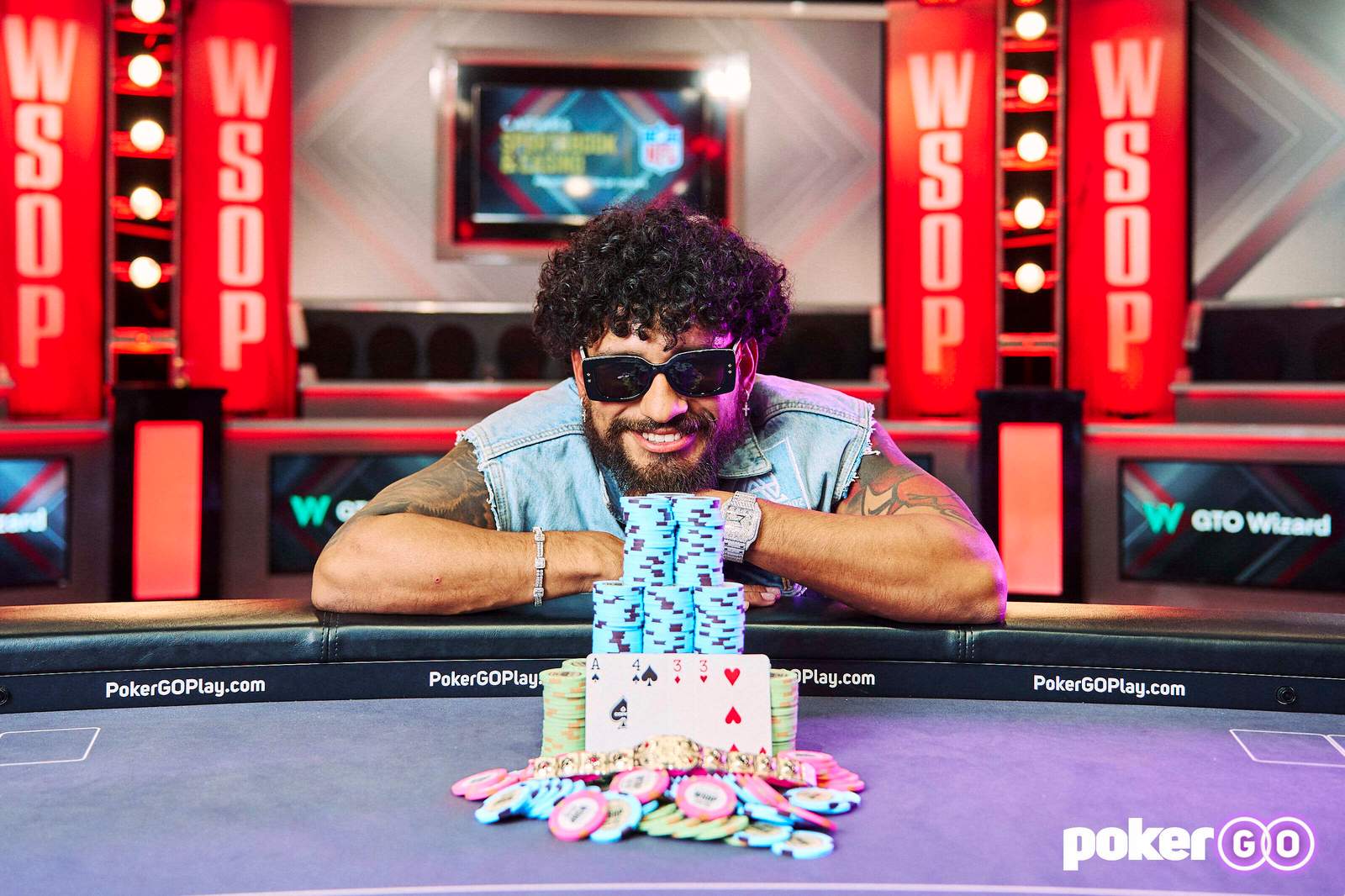 Lou Garza Wins 2023 WSOP Event #50: $10,000 PLO Championship