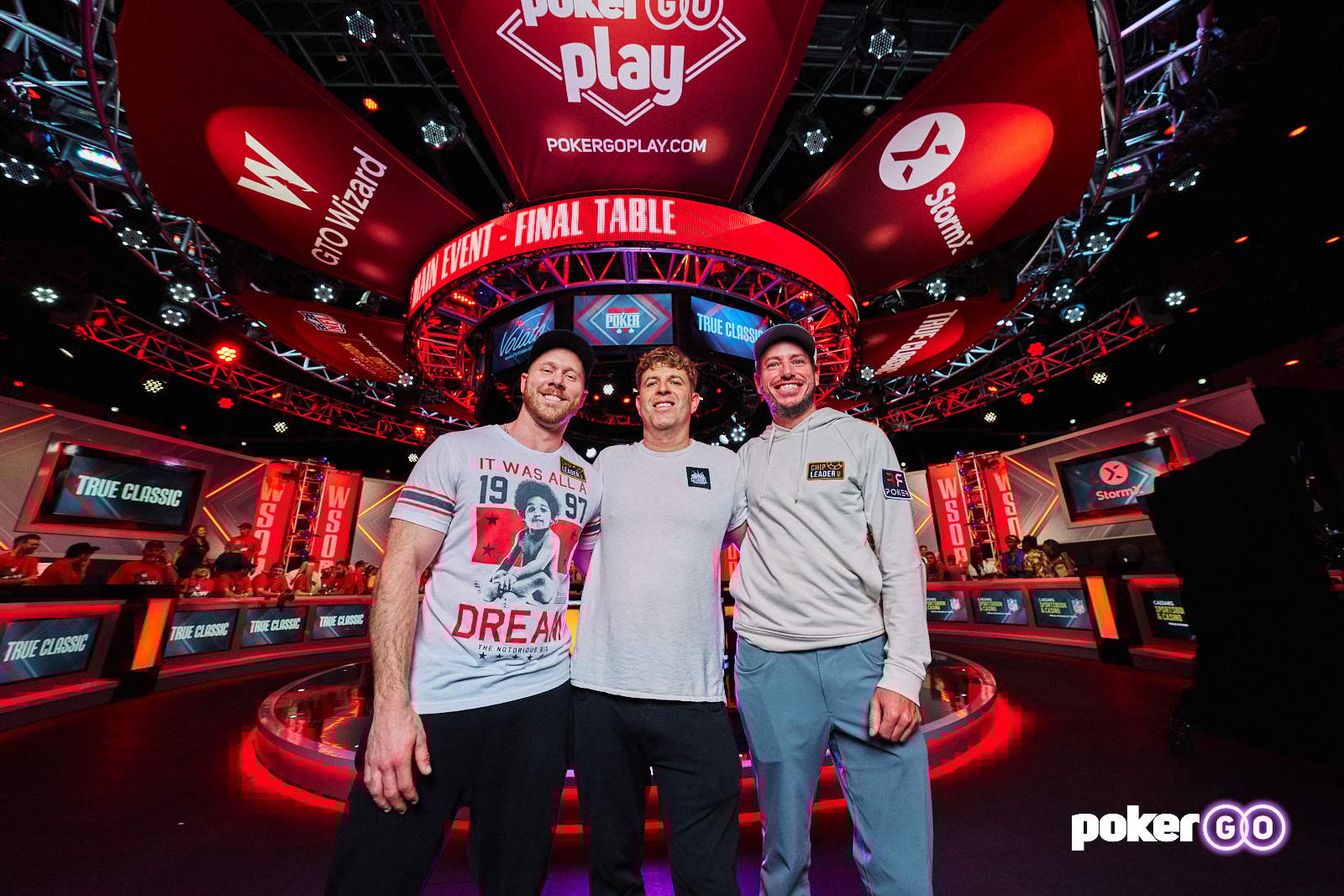 Jones, Weinman, Walton Final 3 of 2023 WSOP Main Event