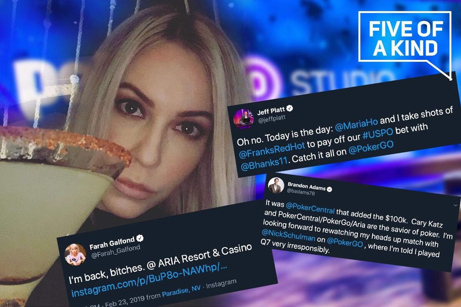 Love is All Around at the U.S. Poker Open, Hot Sauce Drama, and Farah Returns!