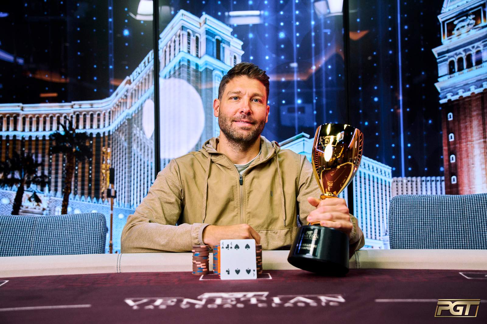 Jeremy Ausmus Wins PGT Venetian Las Vegas Classic High Roller #2 After Grueling Heads-Up Battle for $99,200