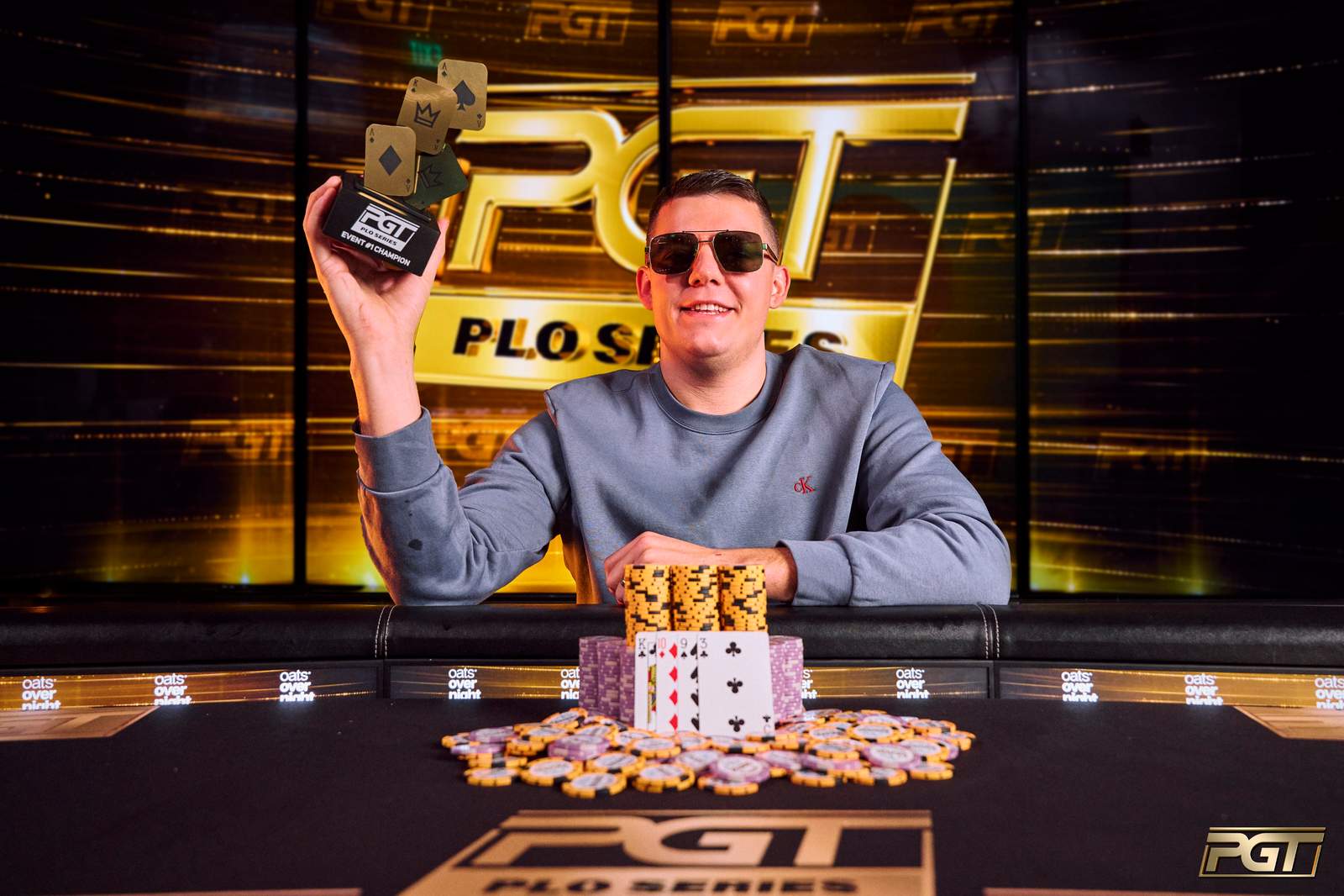 Jesse Lonis Goes Full Gorilla to Take Down Event #1: $5,100 Pot-Limit Omaha