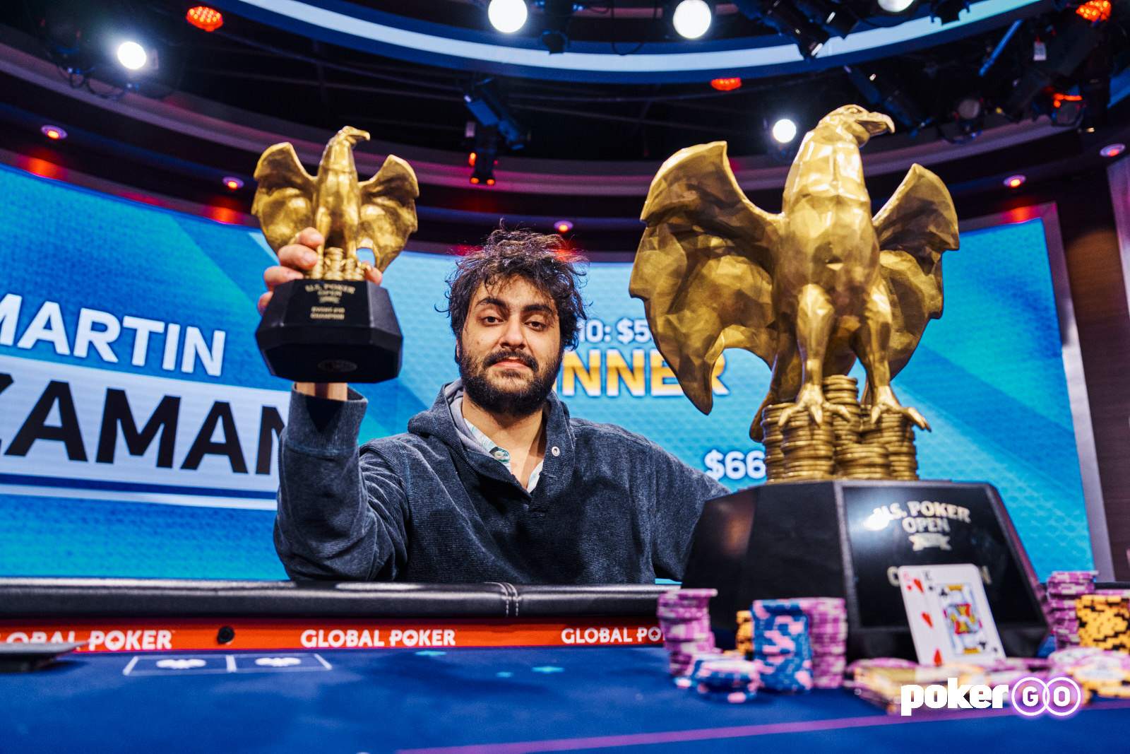 Martin Zamani Crowned U.S. Poker Open Champion, Wins Finale for $666,000