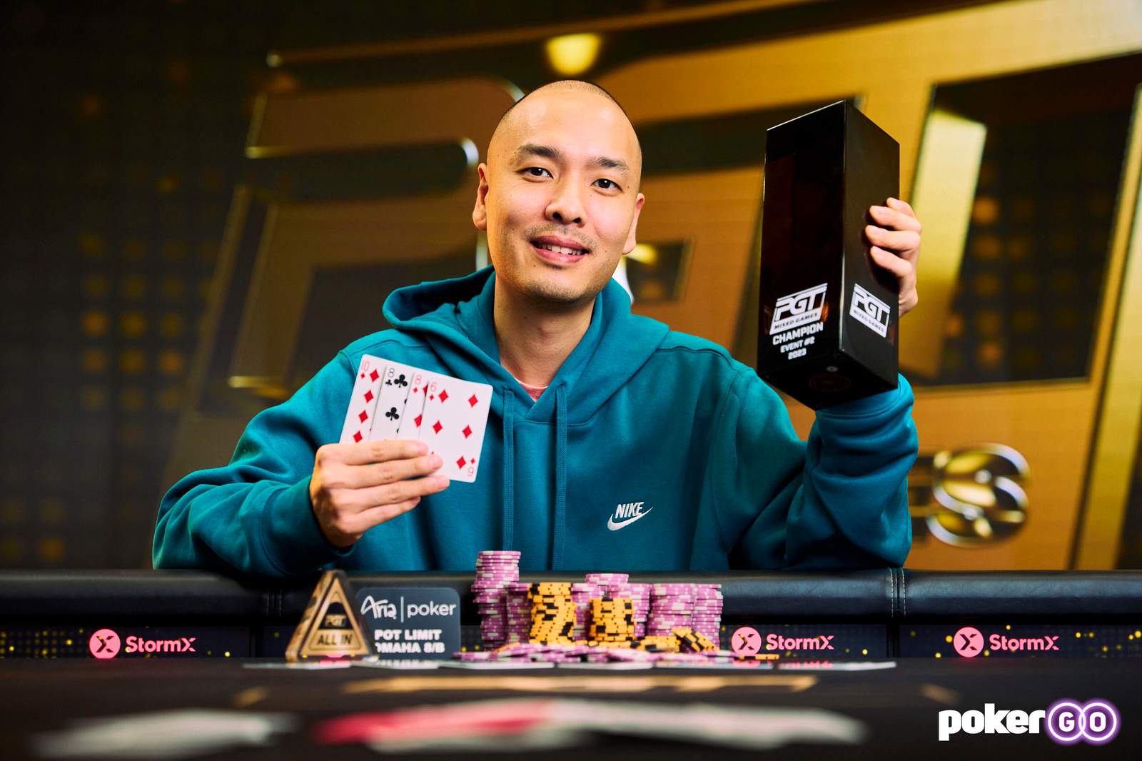 Chino Rheem Seals the Deal for Event #2: $10,200 Big Bet Mix Win