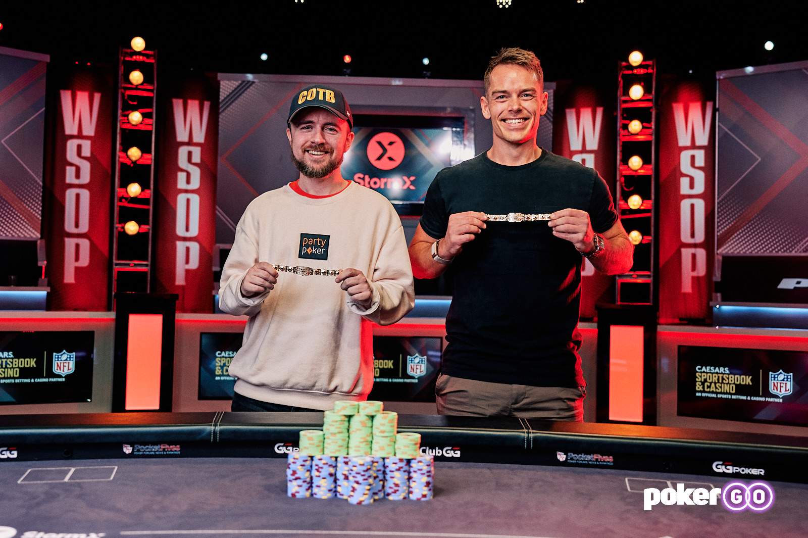 Patrick Leonard and Espen Jørstad Win WSOP Tag Team and $148,067