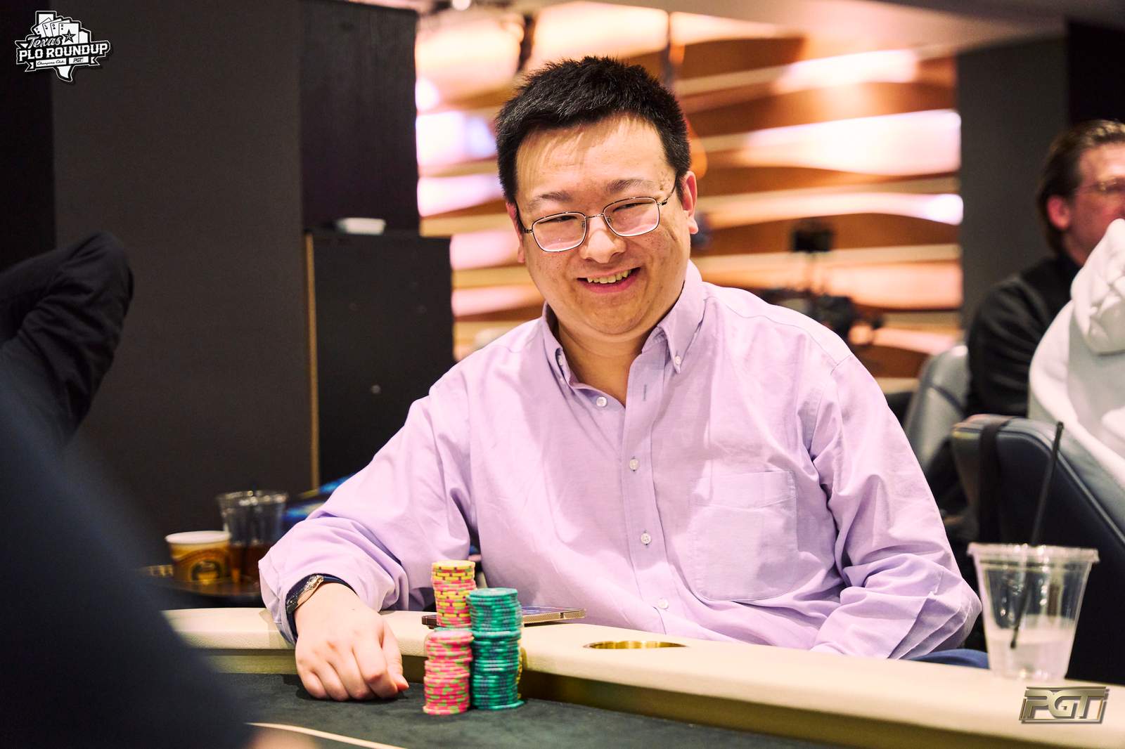 Vito Qingyu Lu leads 14 Survivors After Day 1D of the Texas PLO Roundup $3,300 Main Event