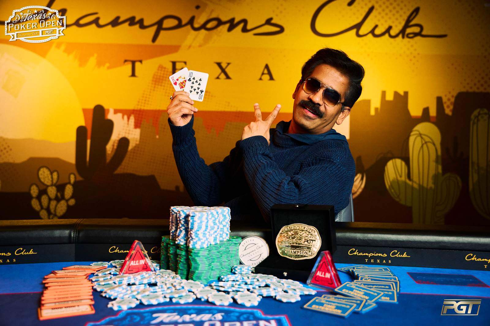 Ravee Sundara Wins Texas Poker Open Main Event for $283,143