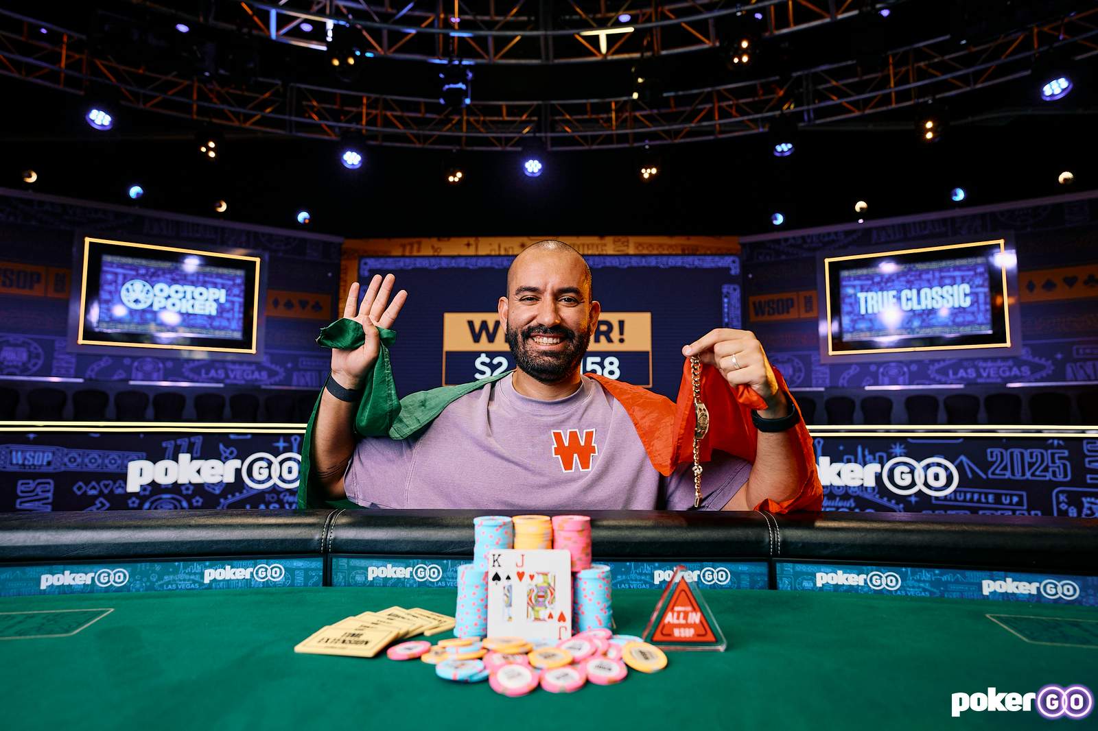 Joao Vieira Wins 4th WSOP Bracelet in $100k High Roller for $2.65 Million