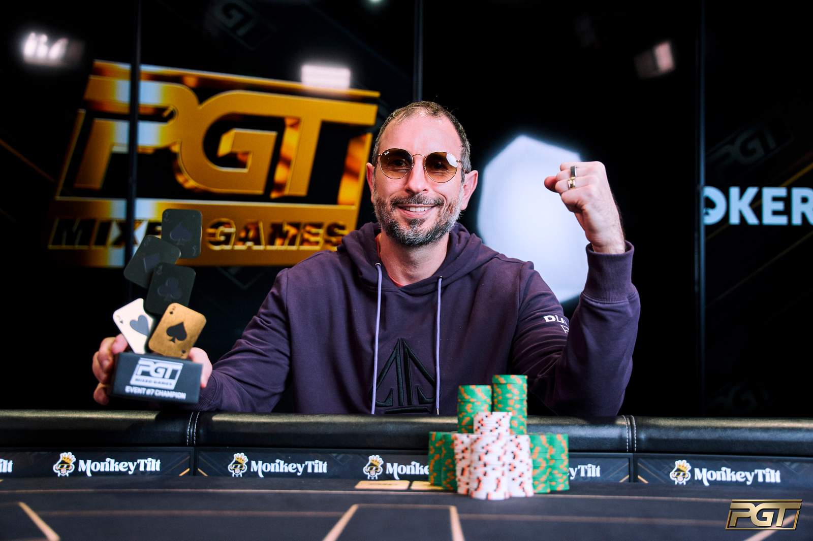 Brian Rast Wins 3rd PGT Title in PGT Mixed Games $25k 10-Game Championship