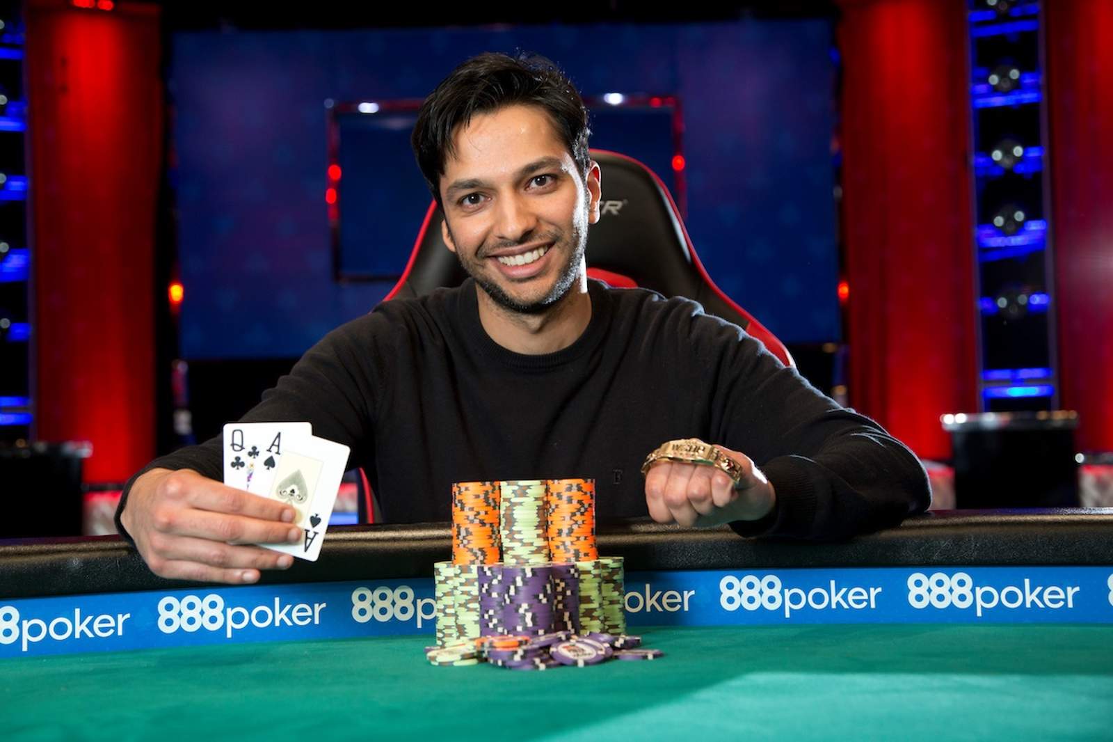 Mohsin Charania Wins First Bracelet on PokerGO
