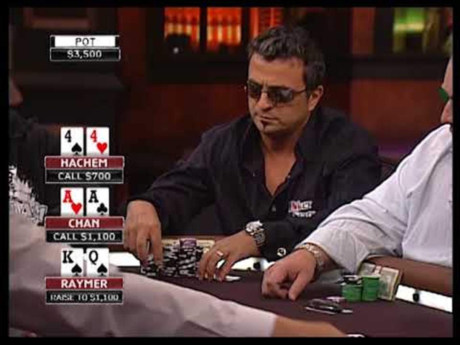Throwback Hands: Greg Raymer is Drawing Dead Against Johnny Chan