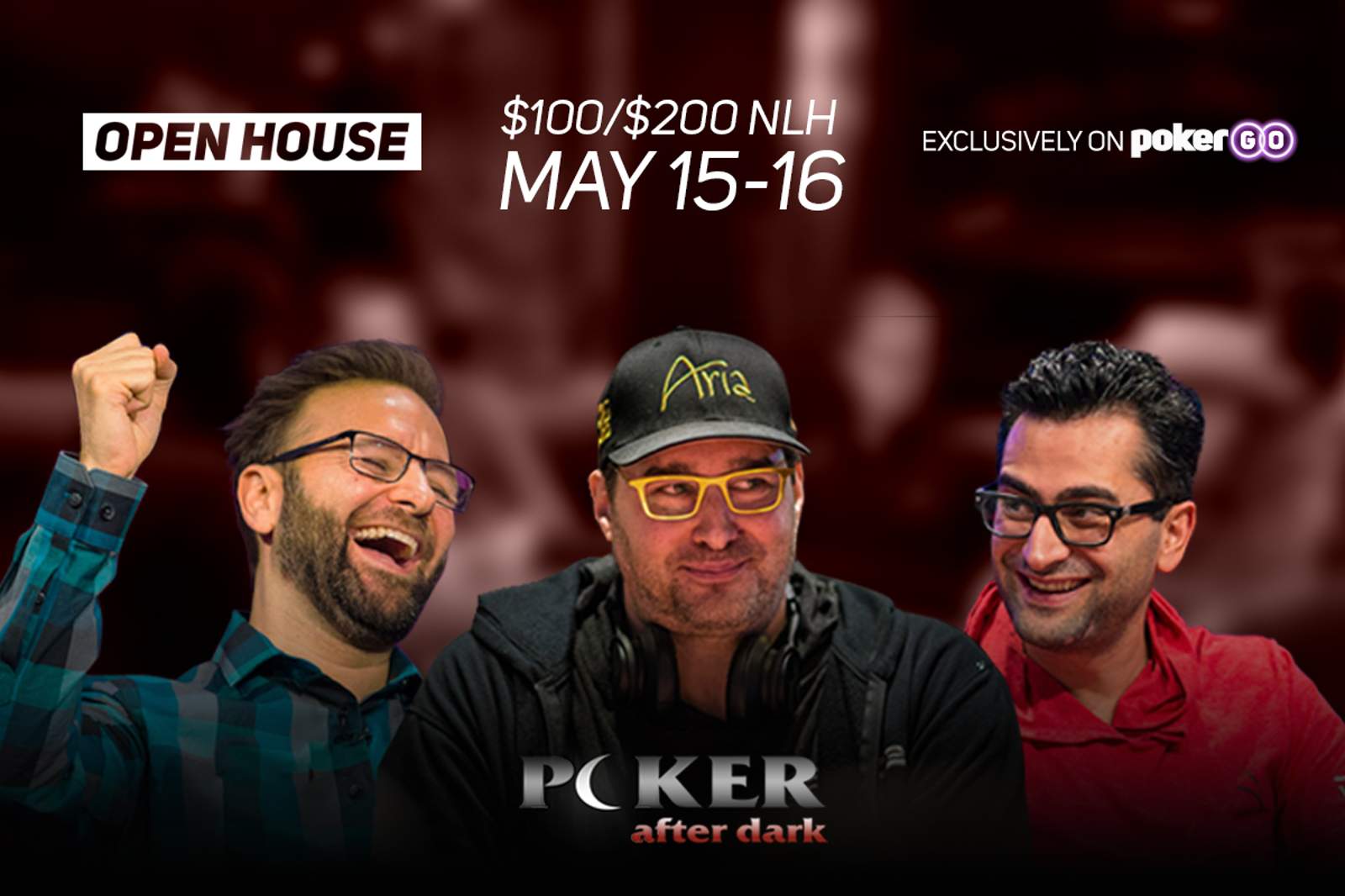"Poker After Dark" Debuts in PokerGO Studio with "Open House" Week