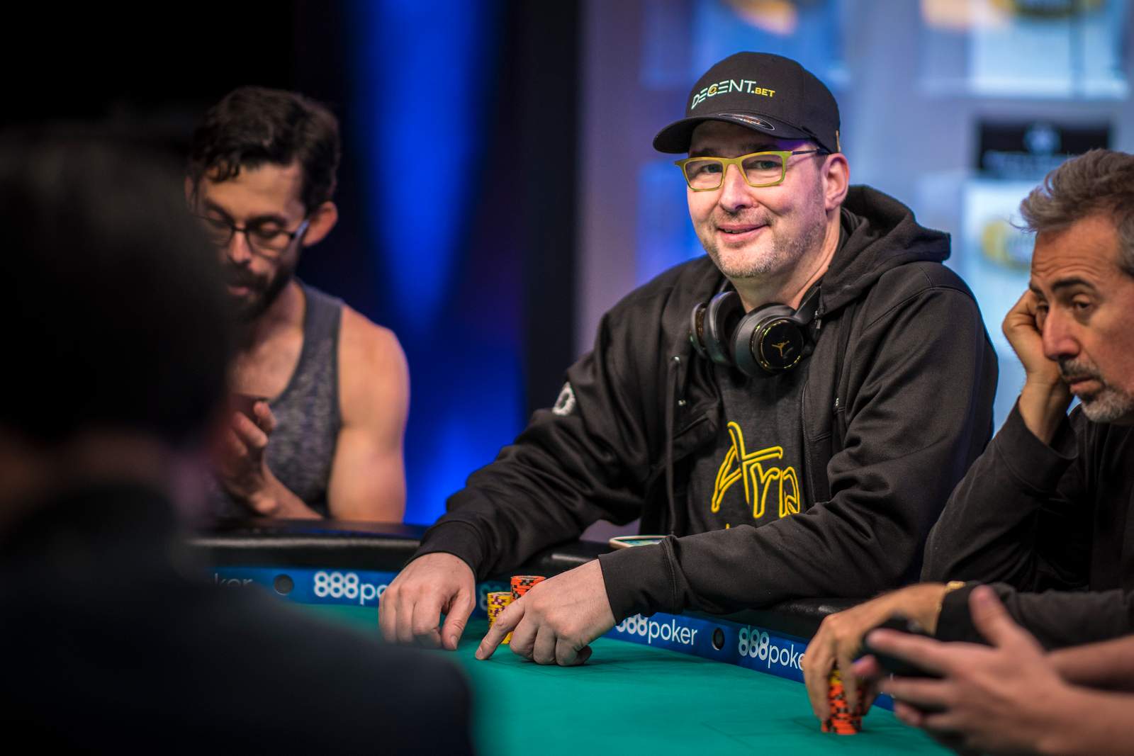 Phil Hellmuth, $1,500 Shootout Live on Twitch