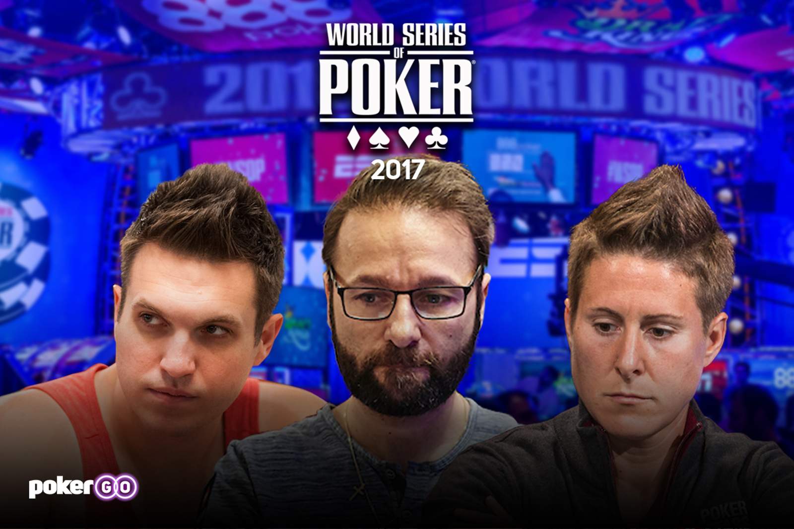 Selbst, Negreanu, and Polk Square Off in 2017 World Series of Poker Main Event on PokerGO