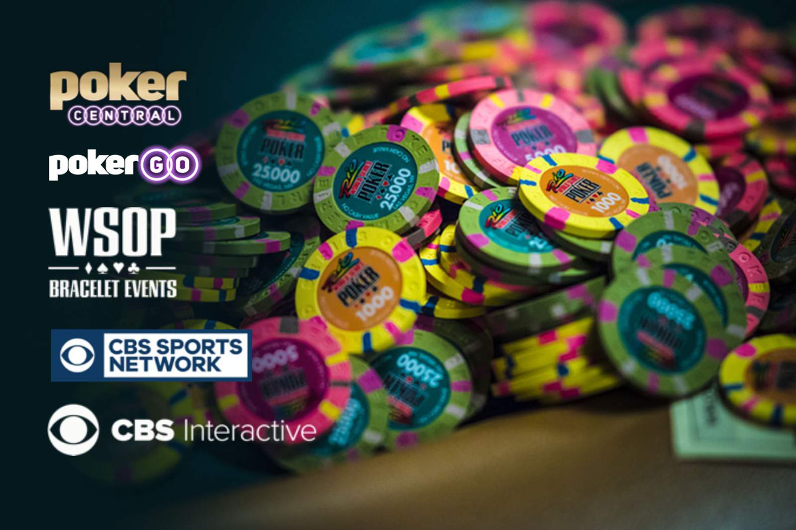 Poker Central and CBS Join Forces to Deliver Unprecedented Coverage of 2019 WSOP Bracelet Events