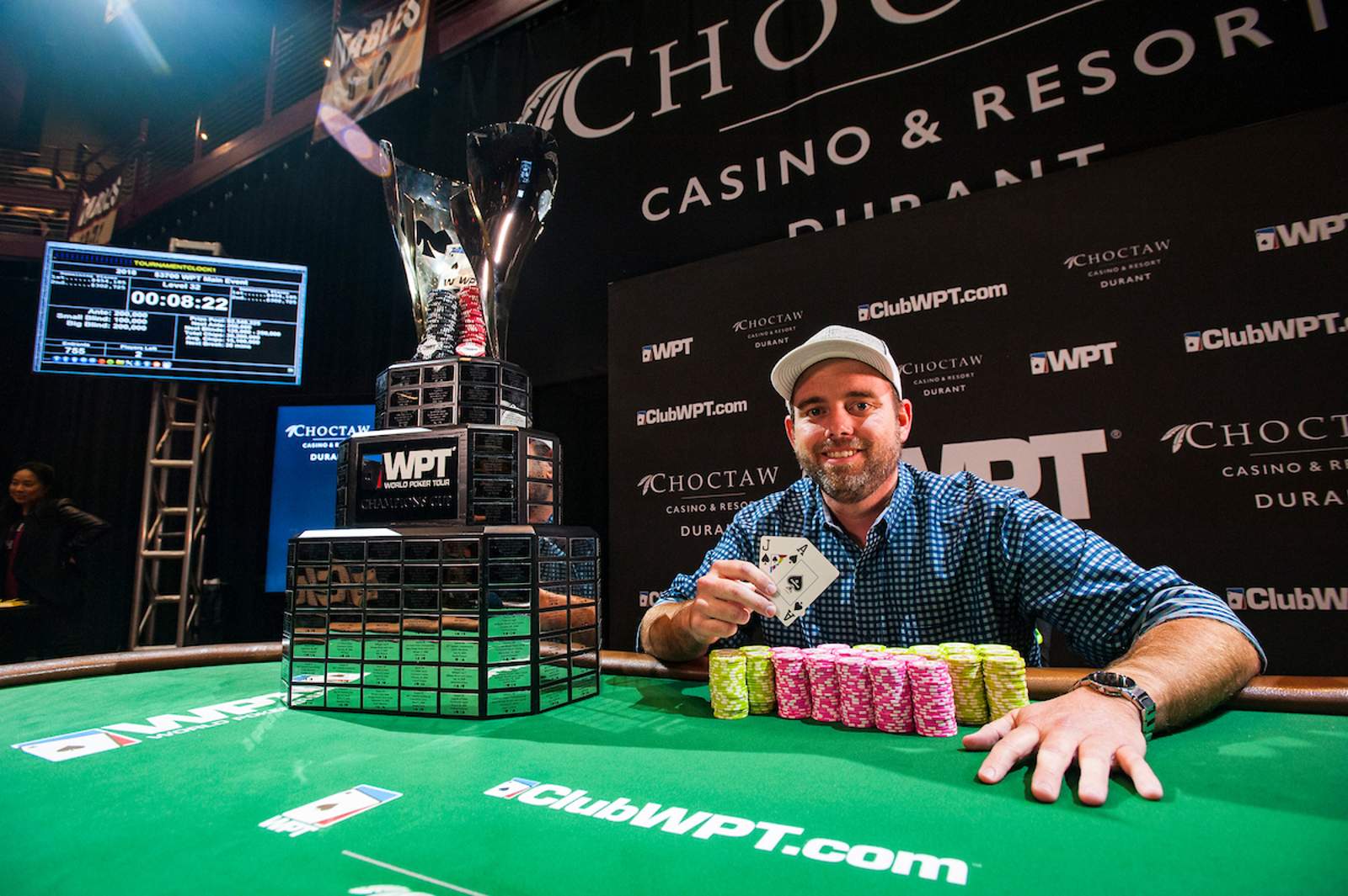 Car Salesman Brady Holiman Lives the Poker Dream after WPT Choctaw Win
