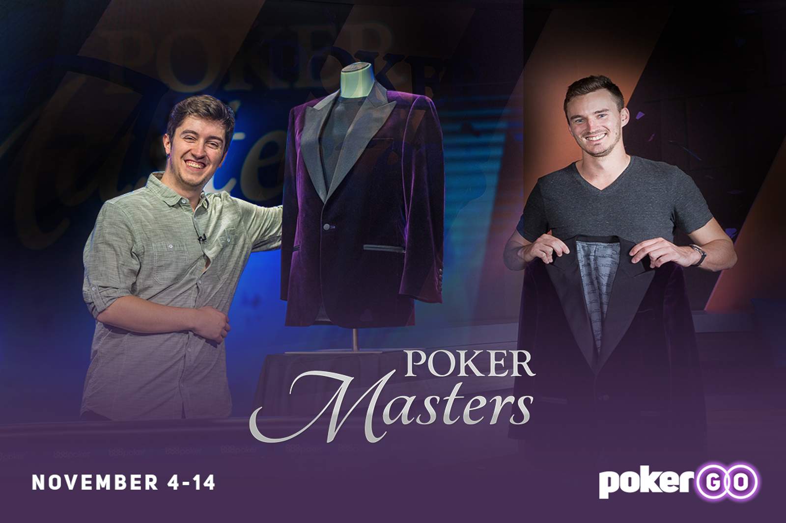 Play the 2019 Poker Masters at the PokerGO Studio: November 4-14