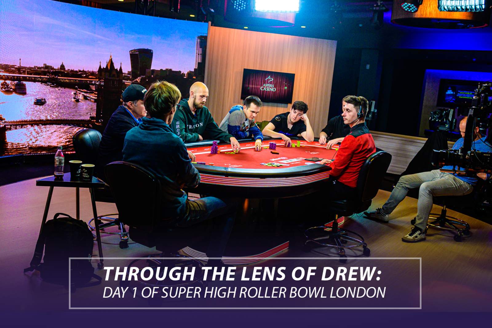 Through the Lens: Day 1 of Super High Roller Bowl London