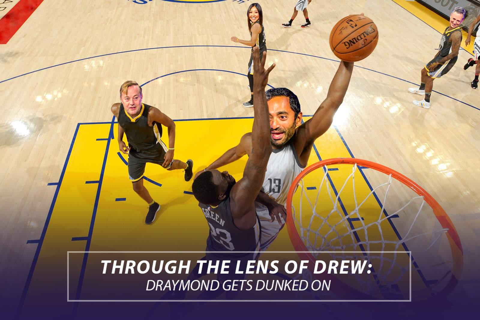 Through the Lens: Draymond Green Gets Dunked On!