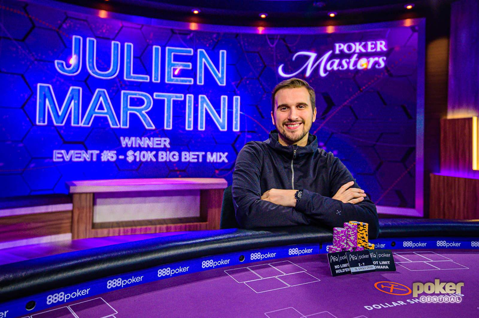 Julien Martini Wins 2019 Poker Masters Big Bet Mix Event