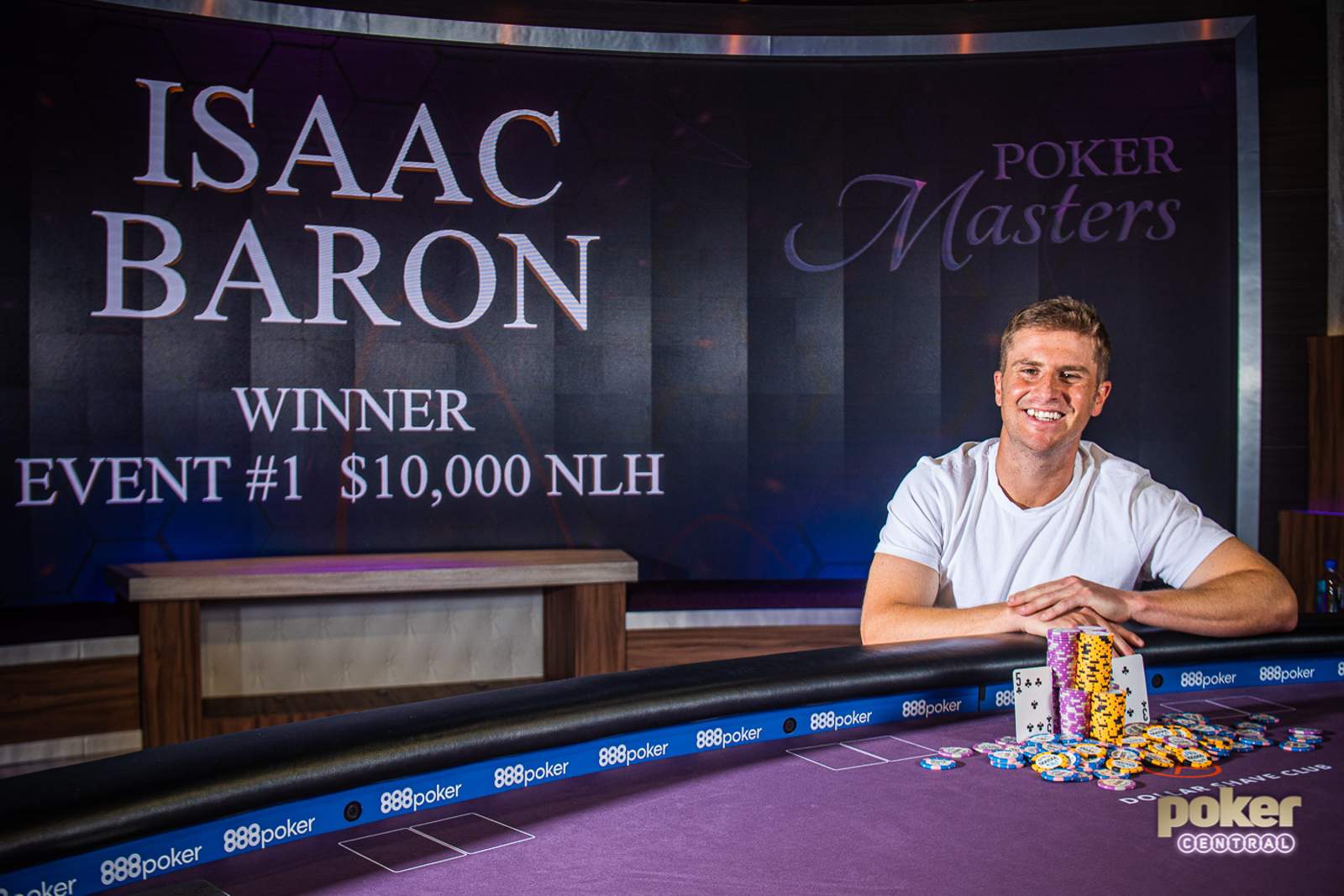Isaac Baron Wins 2019 Poker Masters Event #1