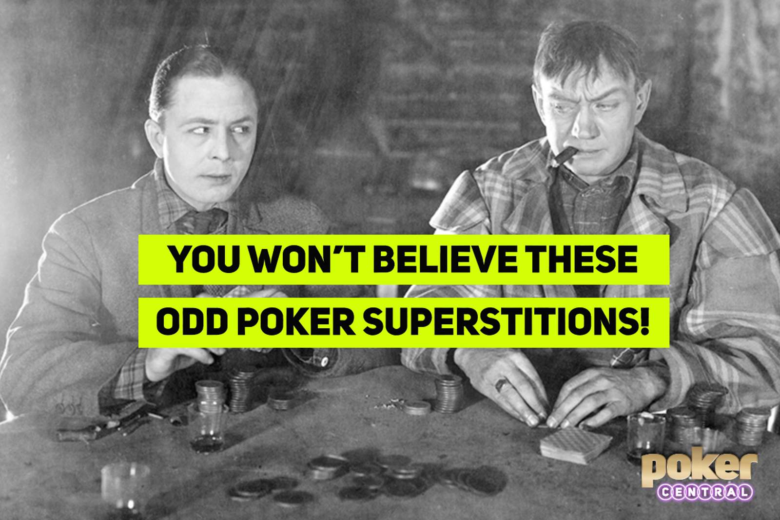Odd Poker Superstitions