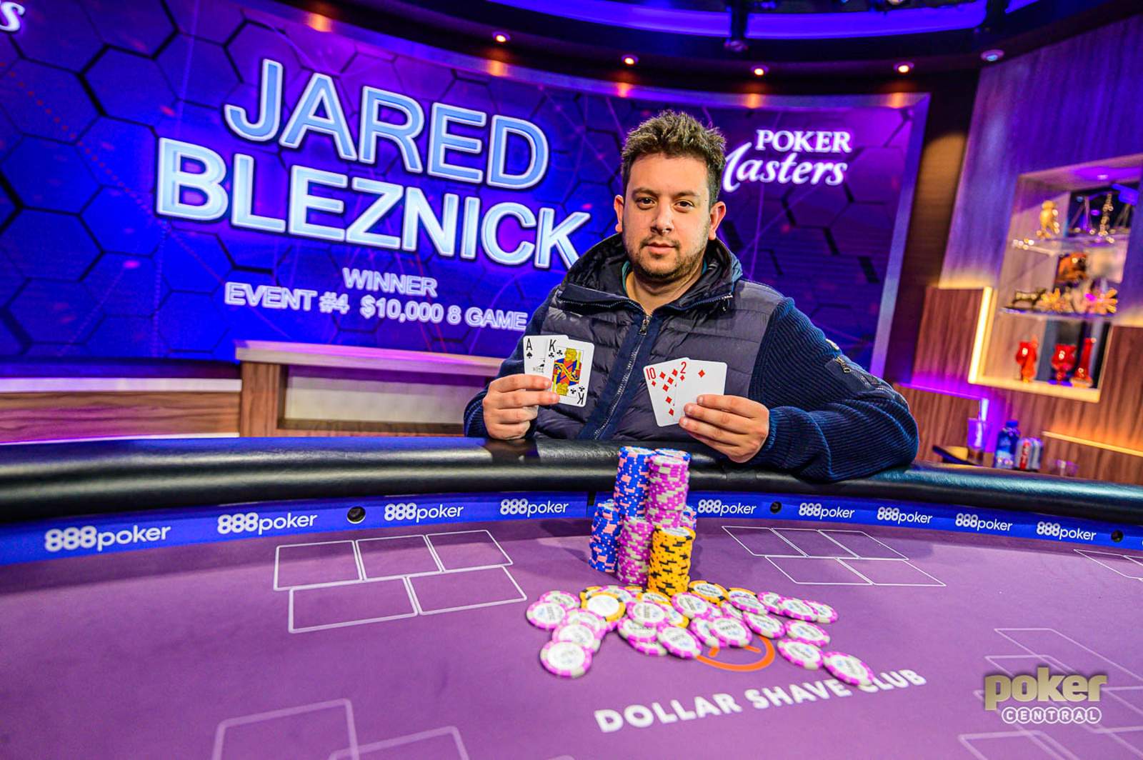 Jared Bleznick Wins Poker Masters $10,000 8-Game Event