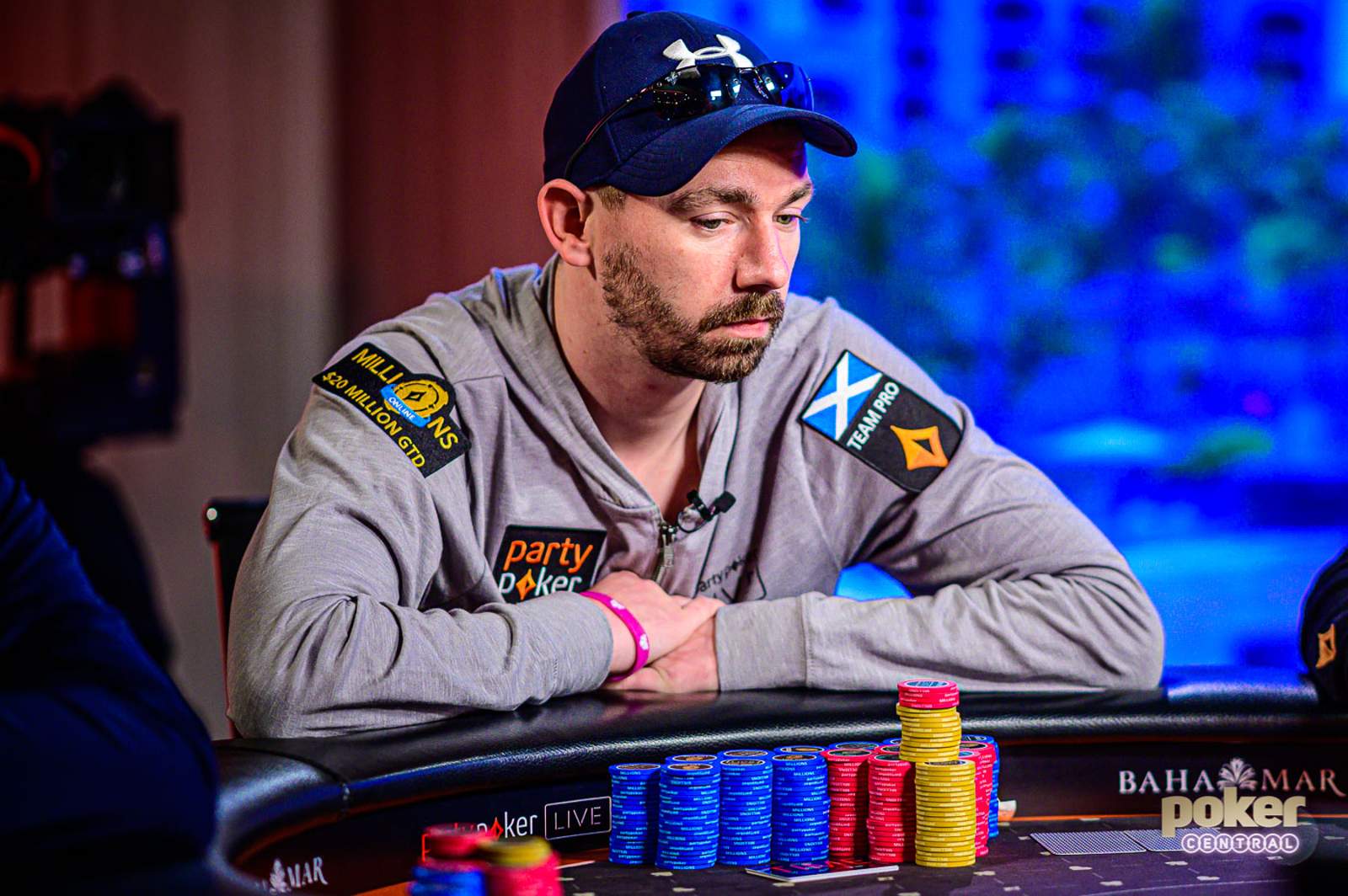 partypoker pro Ludovic Geilich Leads MILLIONS Main Event into Final Day