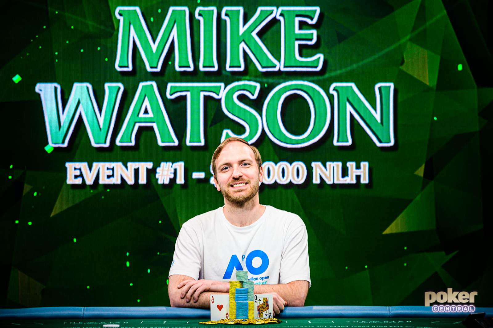 Mike Watson Wins Inaugural Australian Poker Open Opening Event