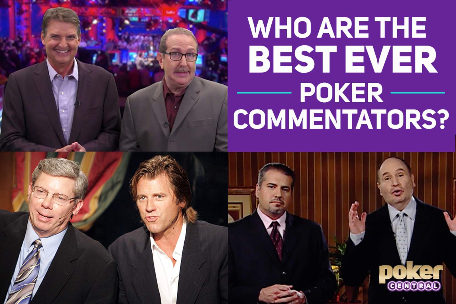 The Best Ever Poker Commentators