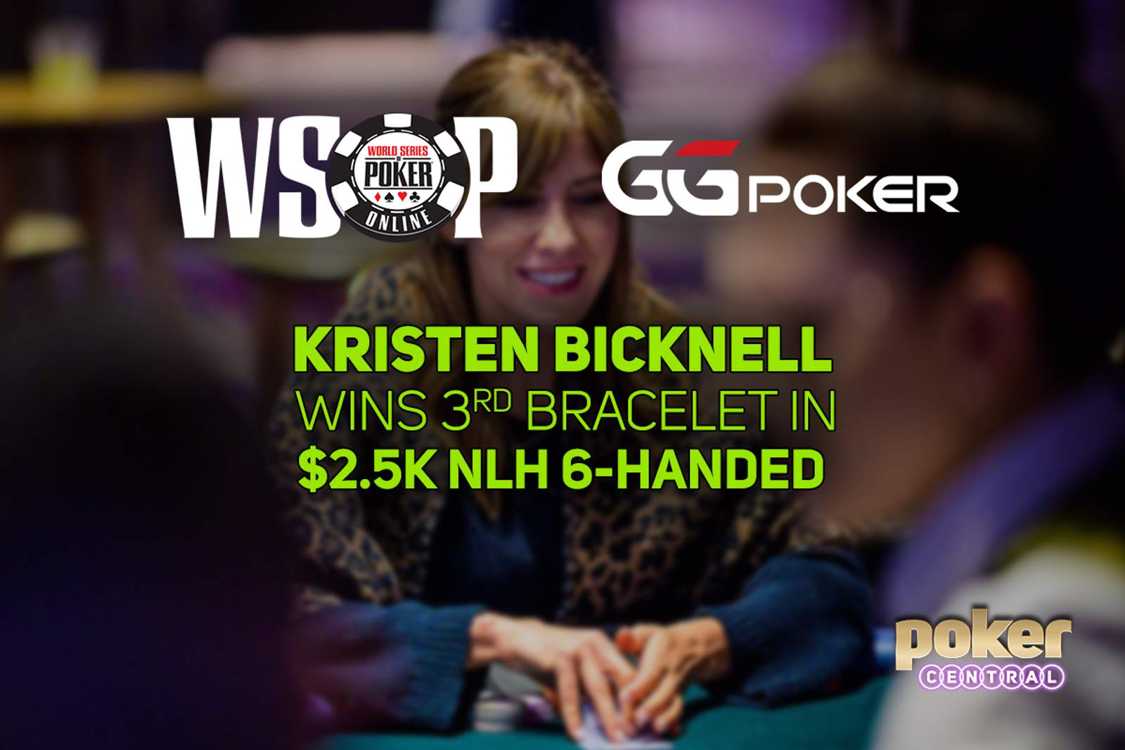 Kristen Bicknell Wins Third Bracelet in GGPoker WSOP Online $2,500 No-Limit Hold'em 6-Handed for $356,412