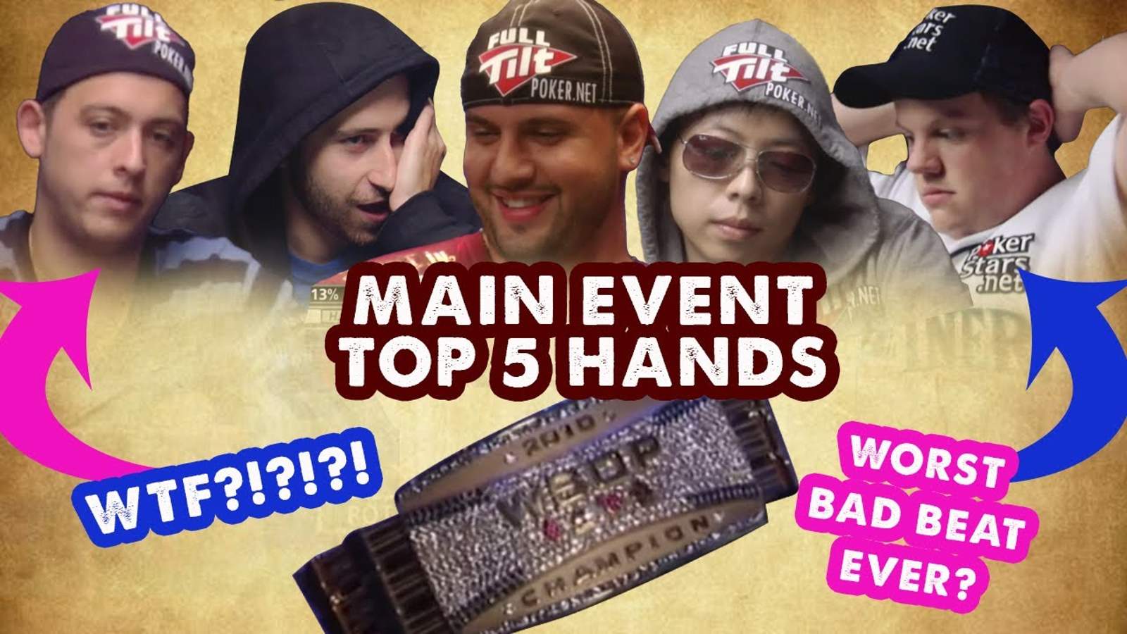 Watch the Top 5 Hands from the 2010 WSOP Main Event Now