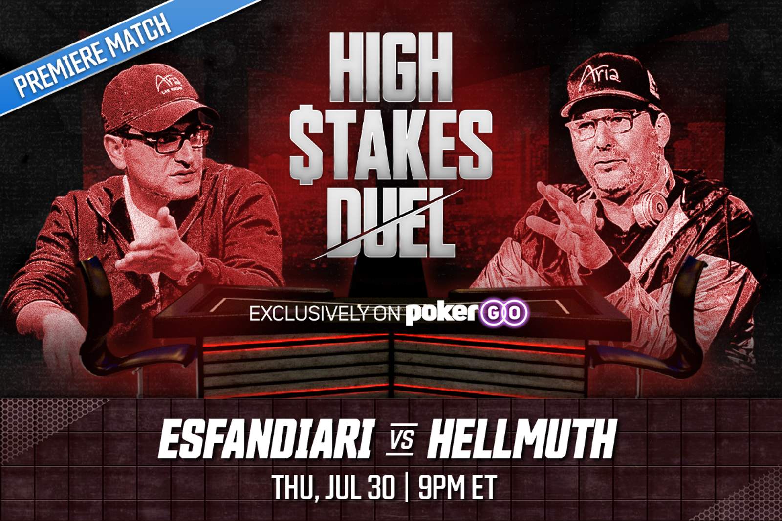 Antonio Esfandiari and Phil Hellmuth Square Off on High Stakes Duel Premiere This Thursday