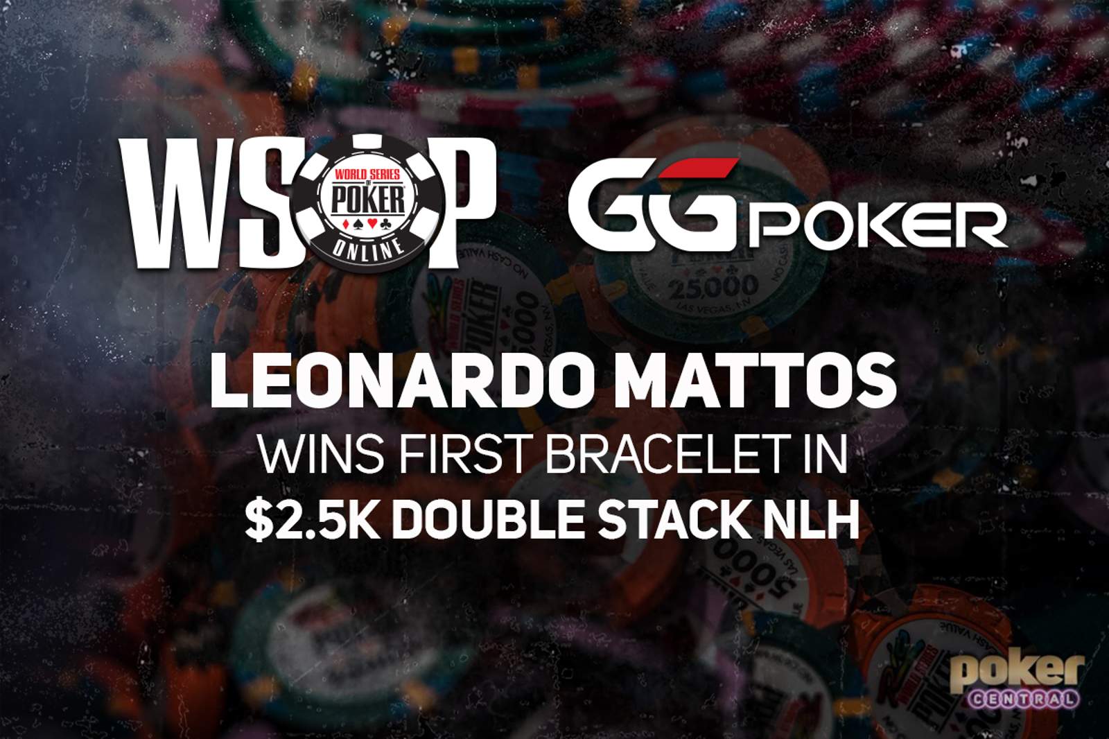 Leonardo Mattos Wins First Bracelet in GGPoker WSOP Online $2,500 Double Stack No-Limit Hold'em for $399,047