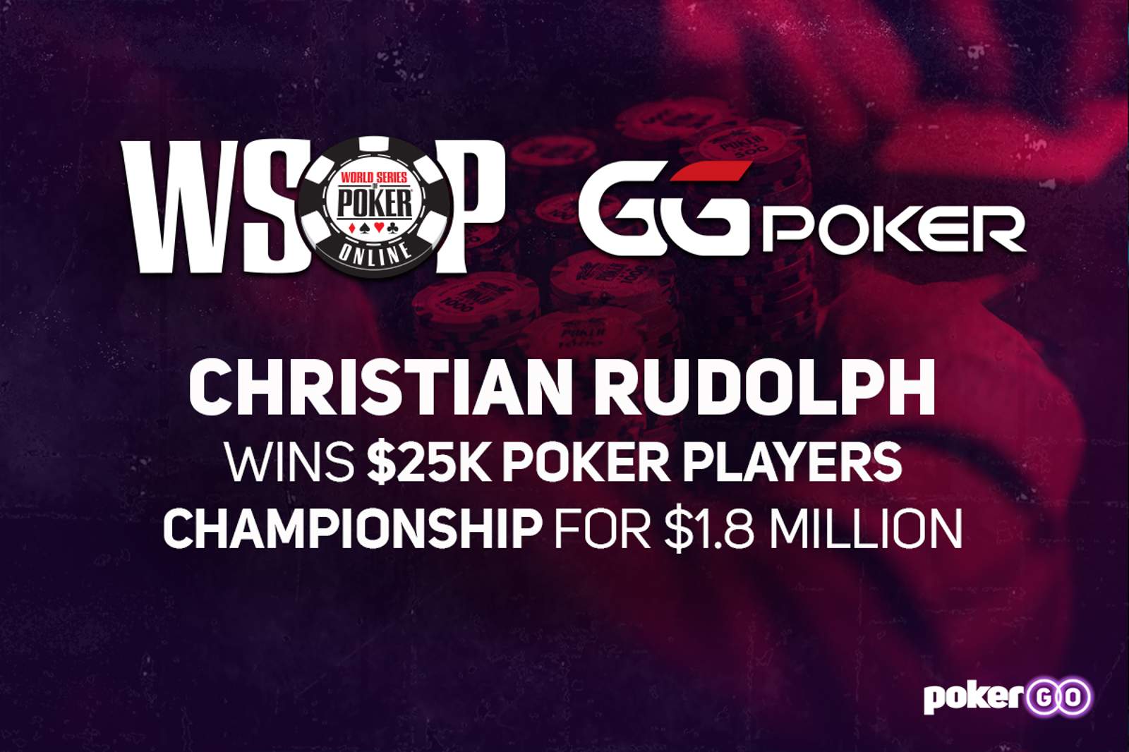 Christian Rudolph Wins GGPoker WSOP Online $25K POKER PLAYERS CHAMPIONSHIP for $1.8 Million