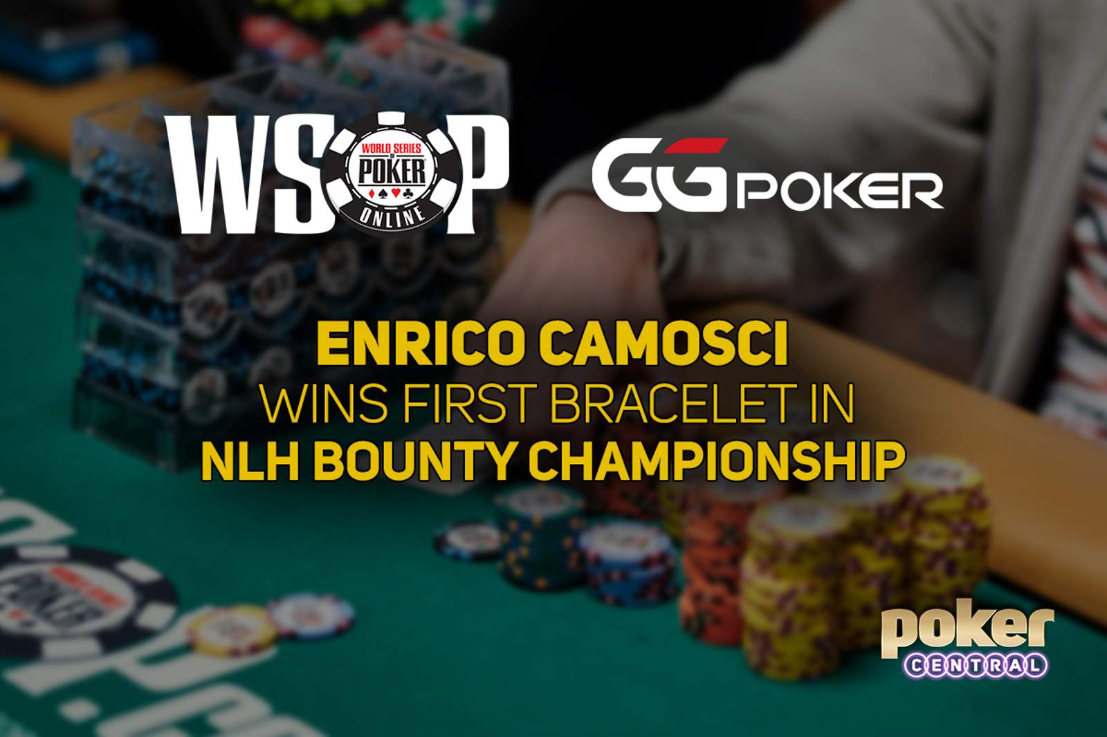 Enrico Camosci Wins GGPoker WSOP Online $2,100 Bounty Championship for $327,319