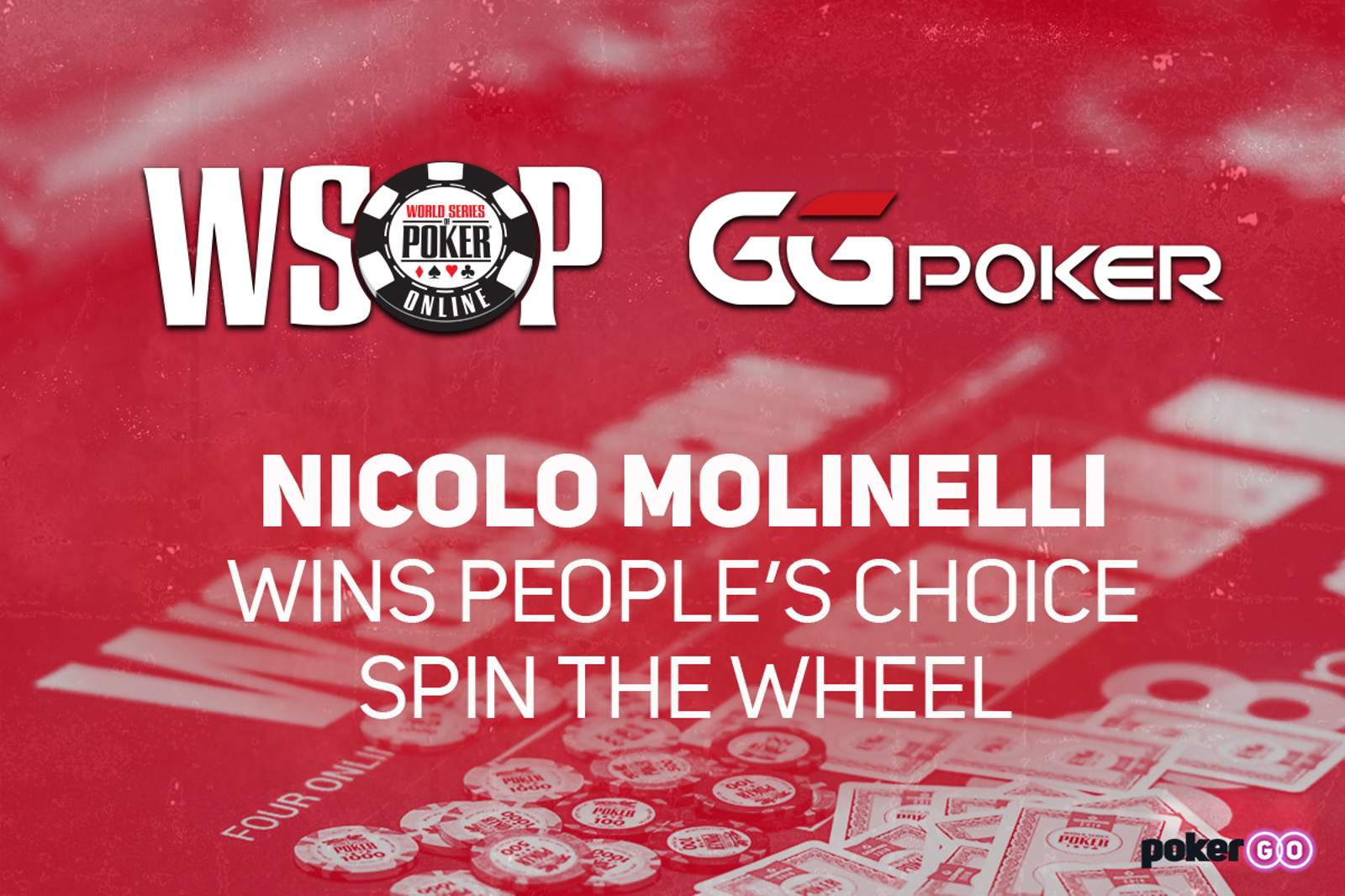 Nicolo Molinelli Wins GGPoker WSOP Online People's Choice Spin the Wheel for $243,415