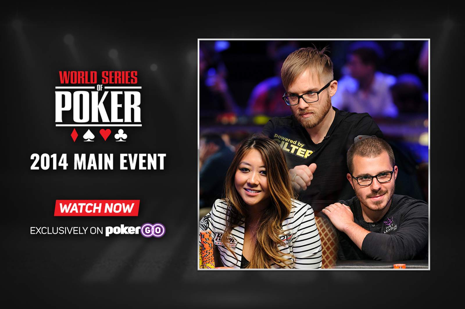 2014 WSOP Main Event on PokerGO - Relive Martin Jacobson's Victory