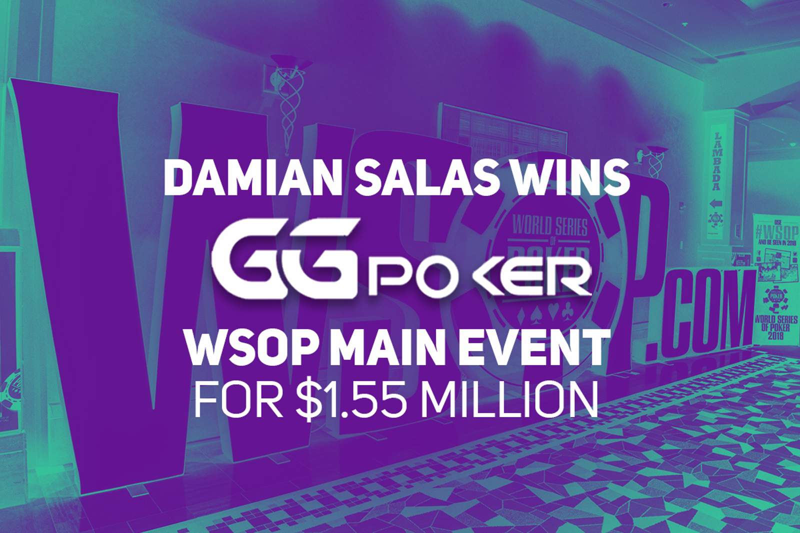 Damian Salas Wins International GGPoker 2020 WSOP Main Event for $1,550,969