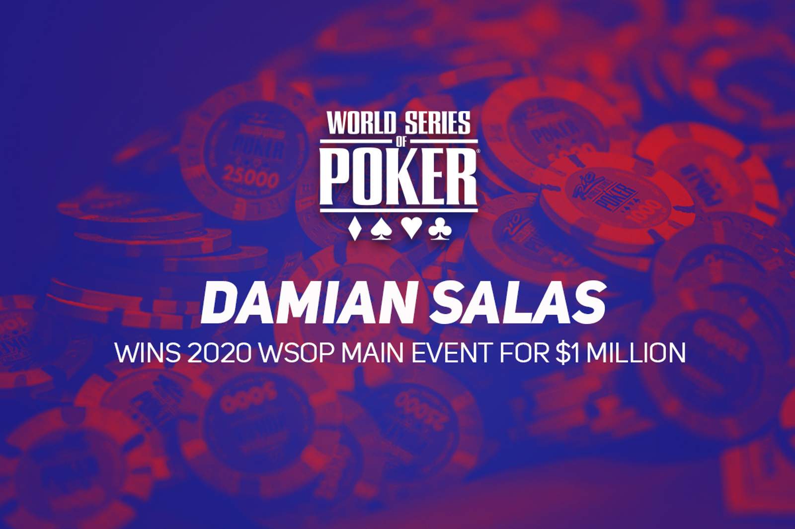 Damian Salas Wins 2020 WSOP Main Event Heads-Up Finale