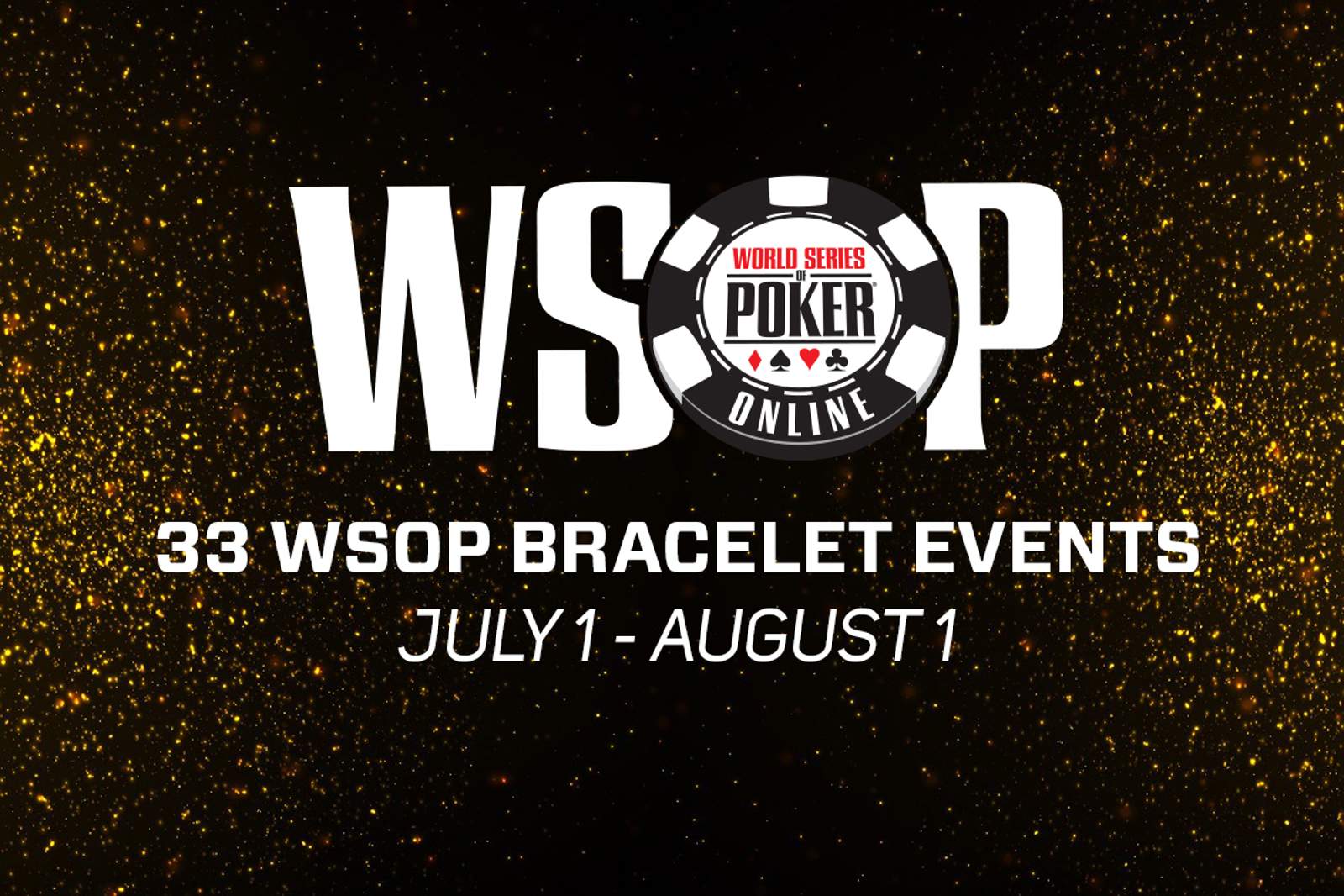 WSOP Online Starts July 1 with 33 Bracelet Events